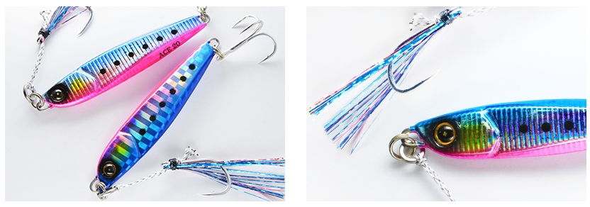ルアー・フライ mc gin ebisu m6b 60L EJ511596 Hayabusa FS 415 Jack Eye Ace 30gr Light Jig Suni Yem Jig Sahteleri
